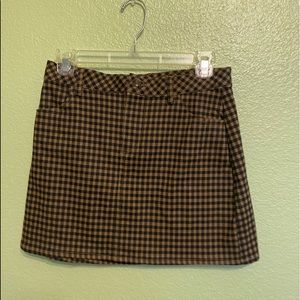 Pacsun Kendall & Kylie checkered mini skirt